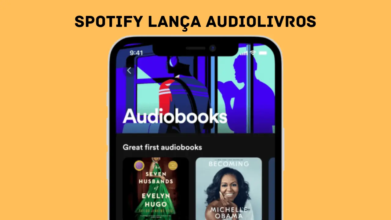 Spotify lança audiolivros